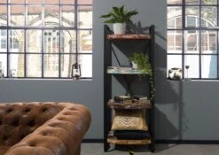 Étagère 60x35 Bois De Récupération Laqué Multicolore INDUSTRIAL #45 10 Étagère 60x35 Bois De Récupération Laqué Multicolore INDUSTRIAL #45 -Massivmoebel24 09 350 811 0042 3