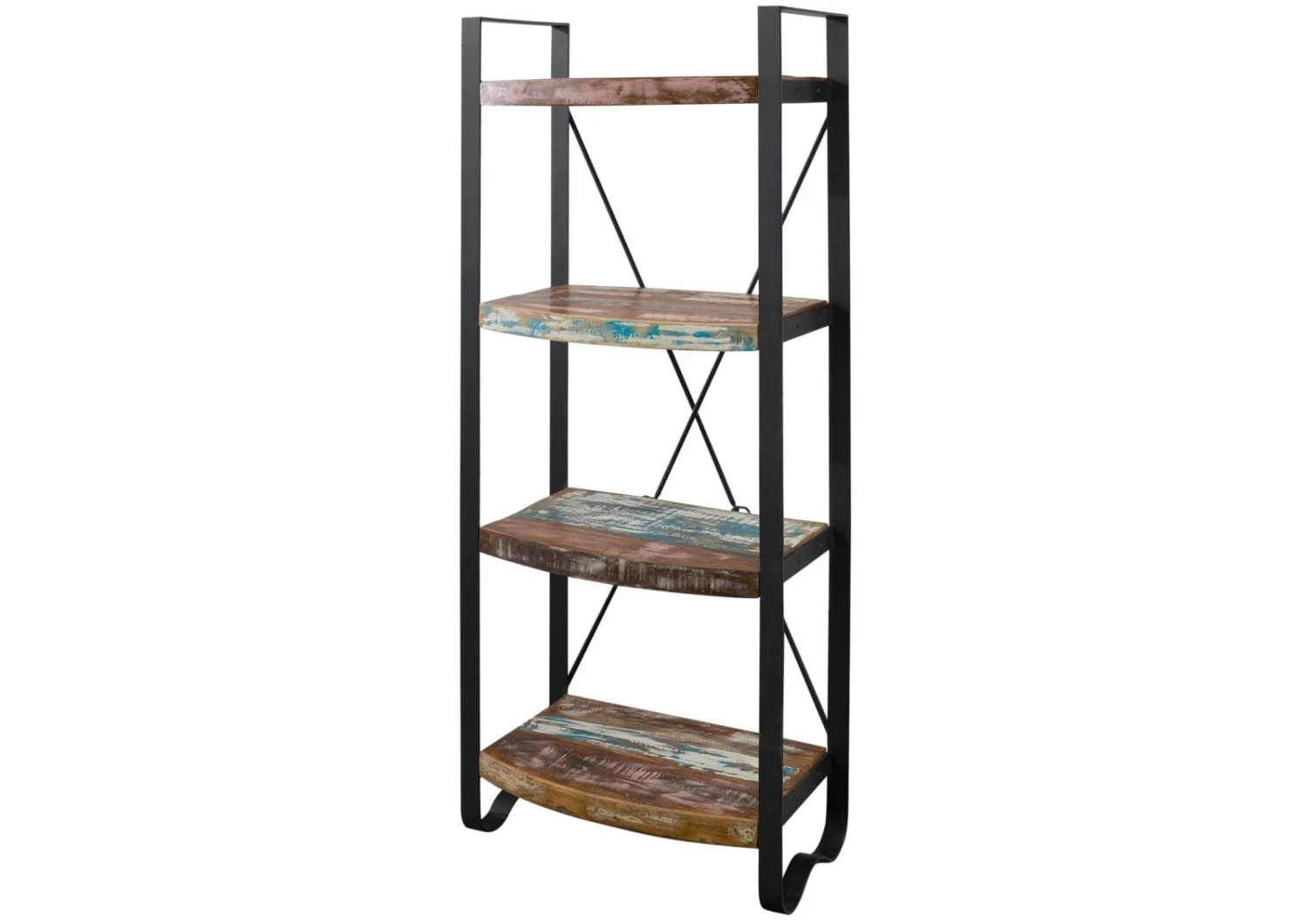 Étagère 60x35 Bois De Récupération Laqué Multicolore INDUSTRIAL #45 8 Étagère 60x35 Bois De Récupération Laqué Multicolore INDUSTRIAL #45 – Image 8