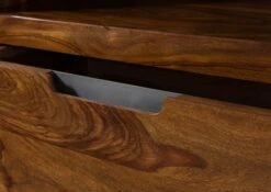 Étagère 78x40 Palissandre Laqué Noisette DUKE #115 11 Étagère 78x40 Palissandre Laqué Noisette DUKE #115 -Massivmoebel24 09 350 813 0115 4