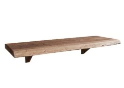 Étagère Murale 90x30 Acacia Laqué Natural Stone FREEFORM #138 -Massivmoebel24 09 350 814 0138 9