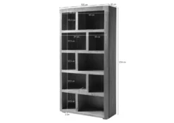 Étagère Manguier AMSTERDAM #21 -Massivmoebel24 09 350 877 1021 08