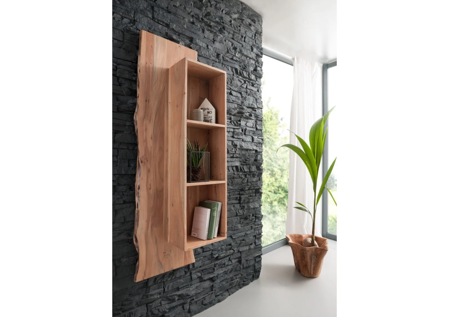 Étagère Murale 50x22 Acacia Laqué Bois Naturel PURE ACACIA #101 1 Étagère Murale 50x22 Acacia Laqué Bois Naturel PURE ACACIA #101