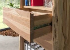 Étagère 71x45 Acacia Laqué Bois Naturel PURE ACACIA #111 -Massivmoebel24 09 350 886 0111 4