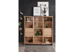 Étagère 142x45 Acacia Laqué Bois Naturel PURE ACACIA #112 10 Étagère 142x45 Acacia Laqué Bois Naturel PURE ACACIA #112 -Massivmoebel24 09 350 886 0112 3