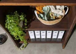 Étagère 81x45 Acacia Laqué Brun PURE ACACIA #206 -Massivmoebel24 09 350 886 2006 3