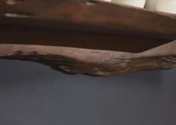 Étagère Murale 121x22 Acacia Laqué Brun PURE ACACIA #805 -Massivmoebel24 09 350 886 8005 3