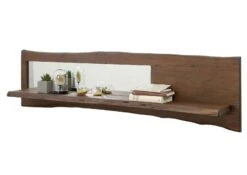 Étagère Murale 165x22 Acacia Laqué Brun PURE ACACIA #806 9 Étagère Murale 165x22 Acacia Laqué Brun PURE ACACIA #806 -Massivmoebel24 09 350 886 8006 9