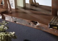 Étagère Murale 101x22 Acacia Laqué Brun PURE ACACIA #807 8 Étagère Murale 101x22 Acacia Laqué Brun PURE ACACIA #807 -Massivmoebel24 09 350 886 8007 4