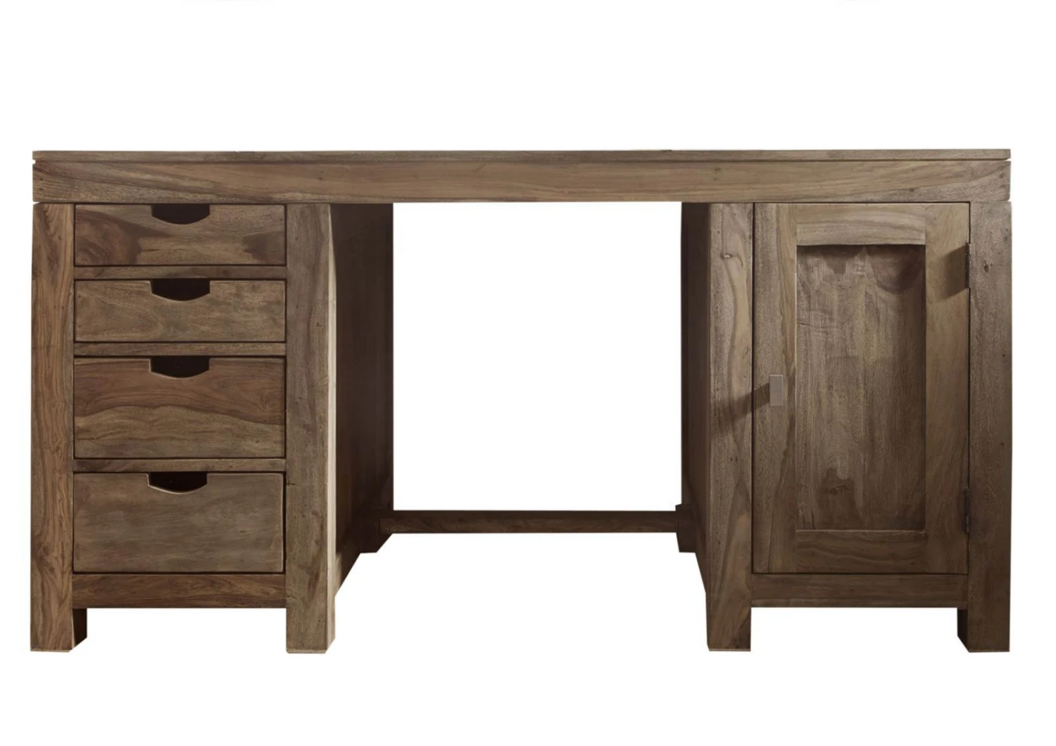 Bureau 150x75 Palissandre Huilé Gris Taupe NATURE GREY #70 8 Bureau 150x75 Palissandre Huilé Gris Taupe NATURE GREY #70 – Image 8