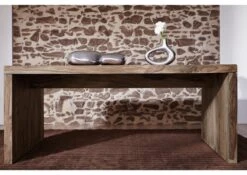 Bureau 178x90 Palissandre Huilé Gris Taupe NATURE GREY #711 -Massivmoebel24 09 360 550 1041 3