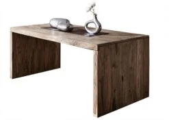 Bureau 178x90 Palissandre Huilé Gris Taupe NATURE GREY #711 -Massivmoebel24 09 360 550 1041 9