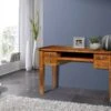 Bureau 130x60 Acacia Laqué Miel OXFORD #0506