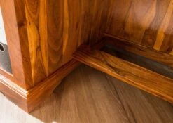 Bureau 140x64 Acacia Laqué Miel OXFORD #0511 15 Bureau 140x64 Acacia Laqué Miel OXFORD #0511 -Massivmoebel24 09 360 610 0P34 6