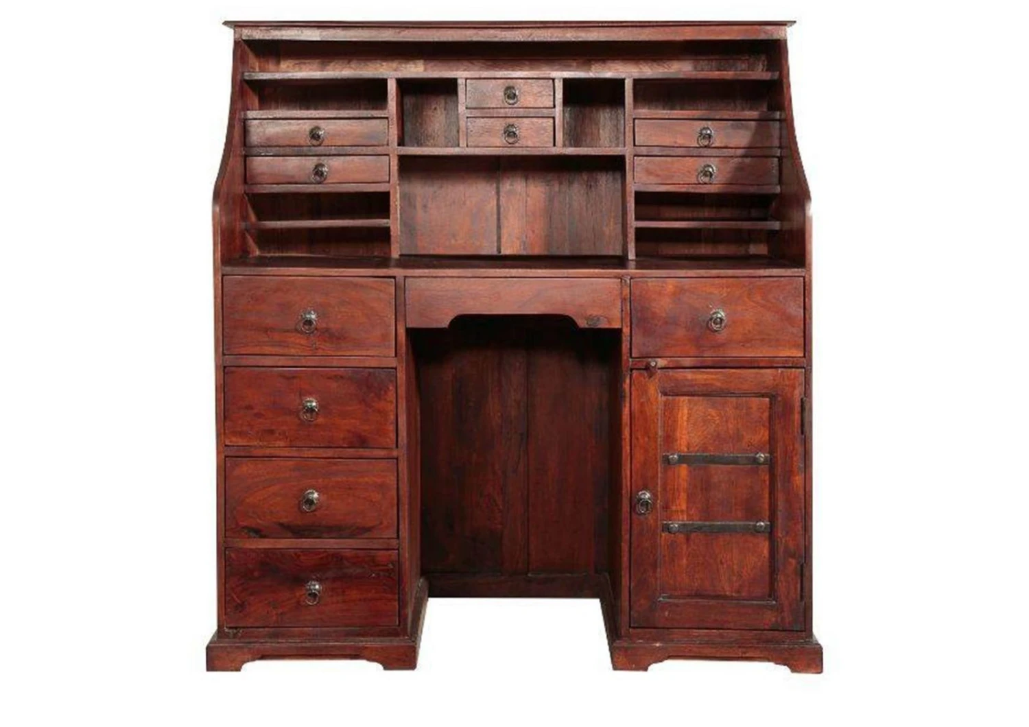 Secrétaire 128x58 Acacia Laqué Nougat OXFORD #516 6 Secrétaire 128x58 Acacia Laqué Nougat OXFORD #516 – Image 6