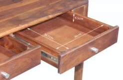 Bureau 112x71 Palissandre Huilé Noisette BROOKLYN #05 11 Bureau 112x71 Palissandre Huilé Noisette BROOKLYN #05 -Massivmoebel24 09 360 655 0005 7