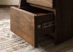 PURE MANGO #210 Bureau En Bois De Manguier - Huilé / Marron 150x75x78 -Massivmoebel24 09 360 724 2010 07