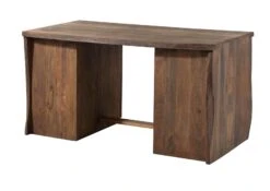 PURE MANGO #210 Bureau En Bois De Manguier - Huilé / Marron 150x75x78 -Massivmoebel24 09 360 724 2010 10
