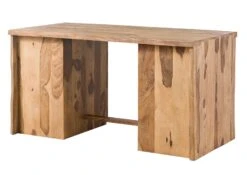 PURE SHEESHAM #210 Bureau En Sheesham - Laqué-sablé/naturel 150x75x78 19 PURE SHEESHAM #210 Bureau En Sheesham - Laqué-sablé/naturel 150x75x78 -Massivmoebel24 09 360 734 2010 10