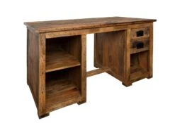 Bureau 140x80 Manguier Laqué Bois Naturel RAILWAY #161 17 Bureau 140x80 Manguier Laqué Bois Naturel RAILWAY #161 -Massivmoebel24 09 360 772 0061 9