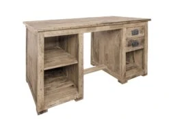 Bureau 140x80 Manguier Laqué Whitewash RAILWAY #361 17 Bureau 140x80 Manguier Laqué Whitewash RAILWAY #361 -Massivmoebel24 09 360 772 2061 9