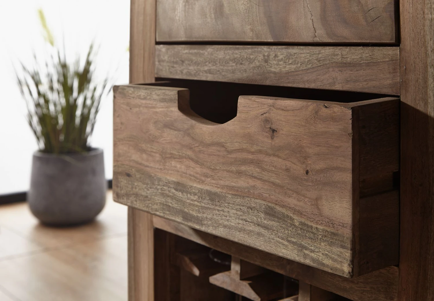 Étagère à Vin 50x36 Palissandre Huilé Gris Taupe NATURE GREY #51 4 Étagère à Vin 50x36 Palissandre Huilé Gris Taupe NATURE GREY #51 – Image 4