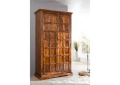 Armoire 115x60 Acacia Laqué Miel OXFORD #0422