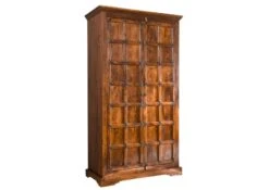 Armoire 115x60 Acacia Laqué Miel OXFORD #0422 -Massivmoebel24 09 370 610 4522 9