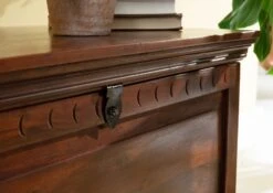 Coffre 90x50 Acacia Laqué Nougat OXFORD #323 -Massivmoebel24 09 370 620 0123 4