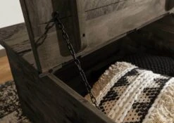 Coffre 90x90 Manguier Laqué Gris RAILWAY #264 13 Coffre 90x90 Manguier Laqué Gris RAILWAY #264 -Massivmoebel24 09 370 772 1064 5