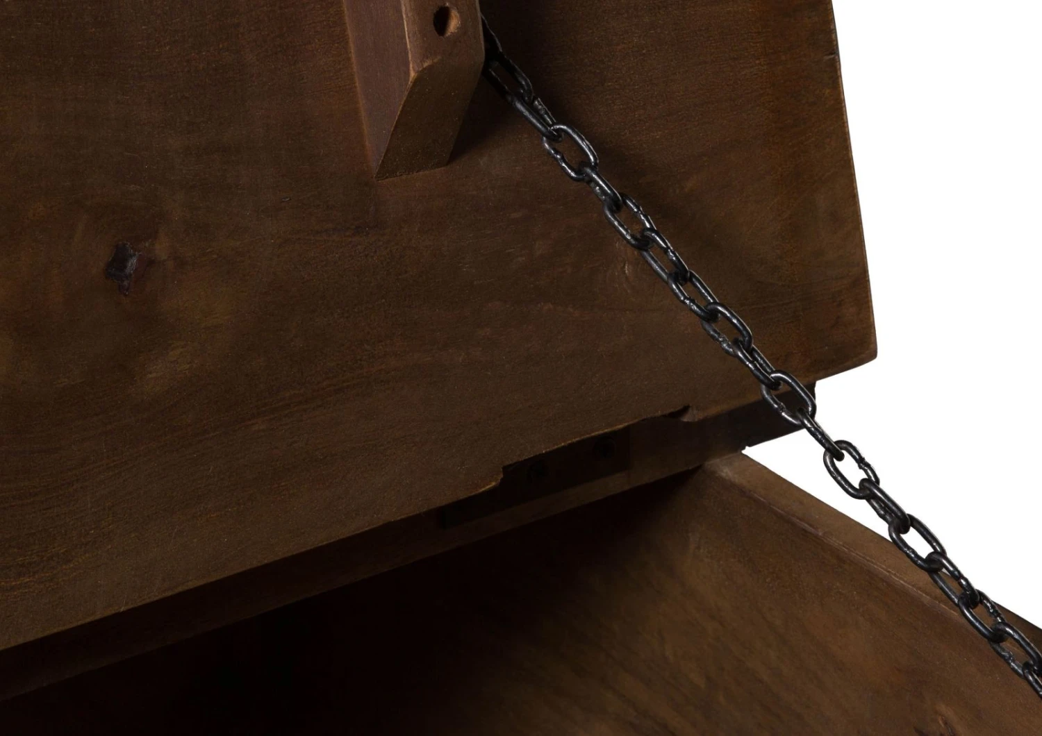 Coffre En Bois De Manguier Huilé RAILWAY #464 6 Coffre En Bois De Manguier Huilé RAILWAY #464 – Image 6