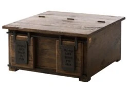 Coffre En Bois De Manguier Huilé RAILWAY #464 18 Coffre En Bois De Manguier Huilé RAILWAY #464 -Massivmoebel24 09 370 772 3064 09