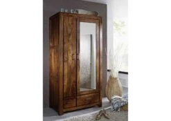 Armoire Penderie 100x61 Palissandre Laqué Life Honey METRO LIFE #165