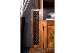 Meuble D'entrée 97x36 Acacia Laqué Miel OXFORD #0442 -Massivmoebel24 09 380 610 7031 5