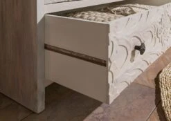 Armoire 108x64 Manguier Huilé Blanc KASHMIR #106 13 Armoire 108x64 Manguier Huilé Blanc KASHMIR #106 -Massivmoebel24 09 612 696 1006 5