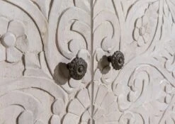 Armoire 108x64 Manguier Huilé Blanc KASHMIR #106 14 Armoire 108x64 Manguier Huilé Blanc KASHMIR #106 -Massivmoebel24 09 612 696 1006 6