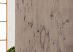 Armoire 100x50 Acacia Laqué Brun Crême TROMSO #001 -Massivmoebel24 09 612 697 1001 7