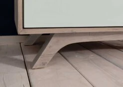 Armoire 100x50 Acacia Laqué Brun-Blanc TROMSO #101 13 Armoire 100x50 Acacia Laqué Brun-Blanc TROMSO #101 -Massivmoebel24 09 612 697 2001 5