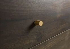 Armoire 99x55 Manguier Huilé Gris Taupe DIAMOND #118 -Massivmoebel24 09 612 760 0018 5