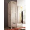 Armoire Penderie 48x60 Acacia Blanchi Blanc NATURE WHITE #98