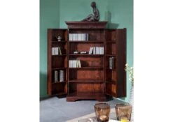 Armoire 70x36 Acacia Laqué Nougat OXFORD #518 -Massivmoebel24 09 618 620 0P41 5