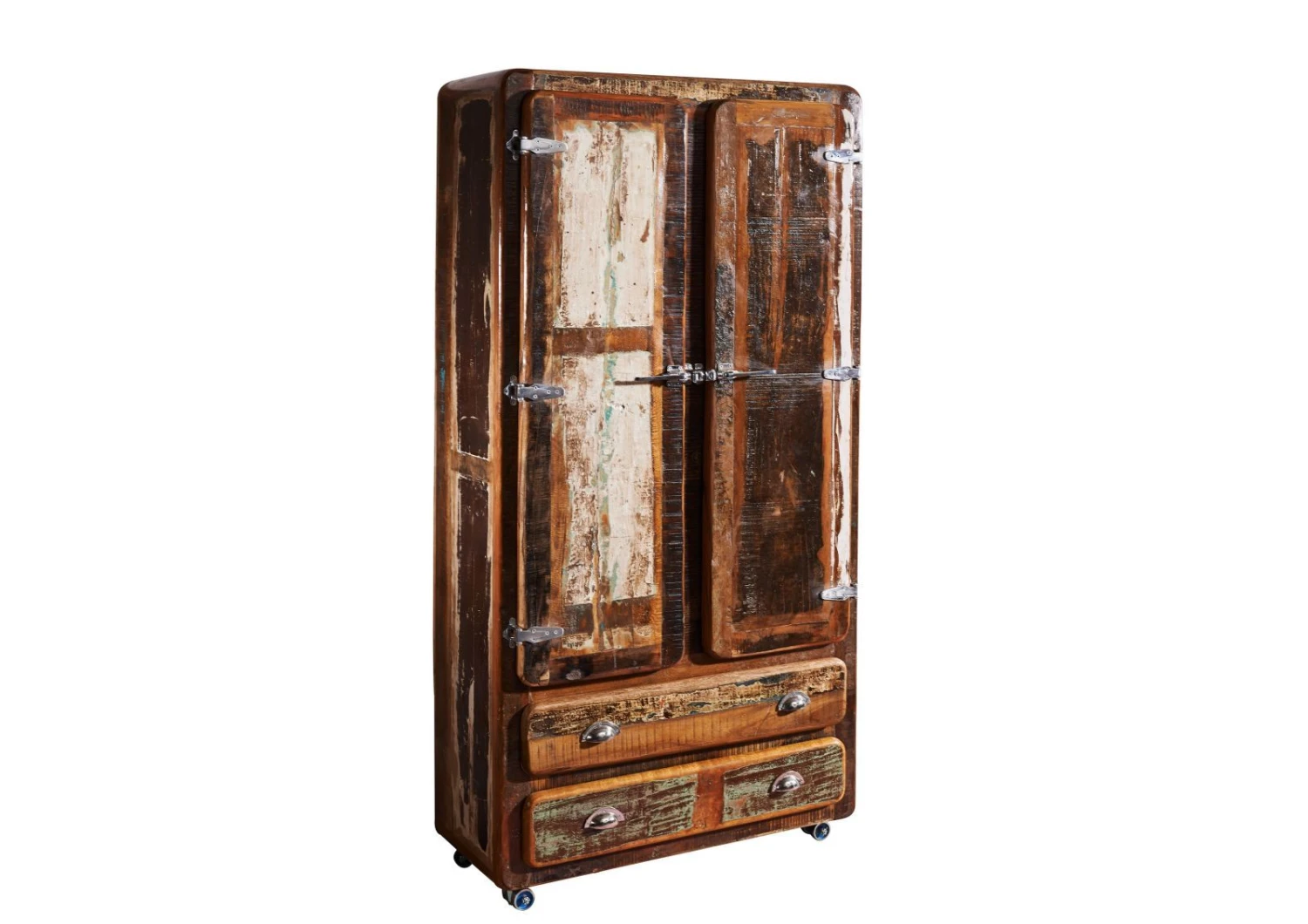 Armoire 90x38 Bois De Récupération Laqué Multicolore FREEZY #39 7 Armoire 90x38 Bois De Récupération Laqué Multicolore FREEZY #39 – Image 7