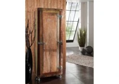 Armoire 60x48 Bois De Récupération Laqué Multicolore FREEZY #06