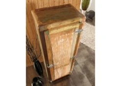 Armoire 60x48 Bois De Récupération Laqué Multicolore FREEZY #06 -Massivmoebel24 09 618 804 1006 04