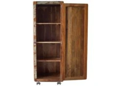 Armoire 60x48 Bois De Récupération Laqué Multicolore FREEZY #06 -Massivmoebel24 09 618 804 1006 08