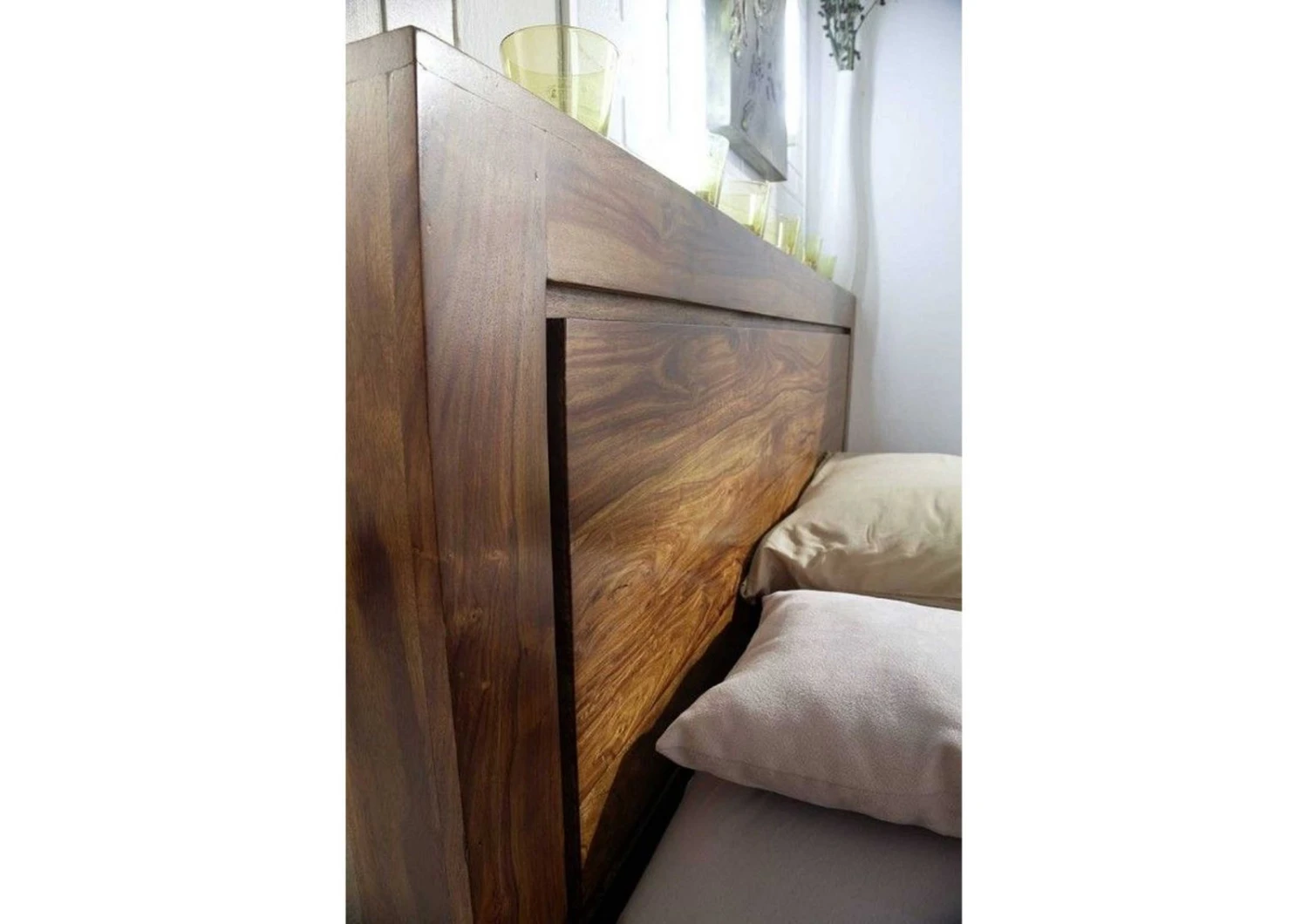 Lit Double 140x200 Palissandre Laqué Life Honey METRO LIFE #135 4 Lit Double 140x200 Palissandre Laqué Life Honey METRO LIFE #135 – Image 4