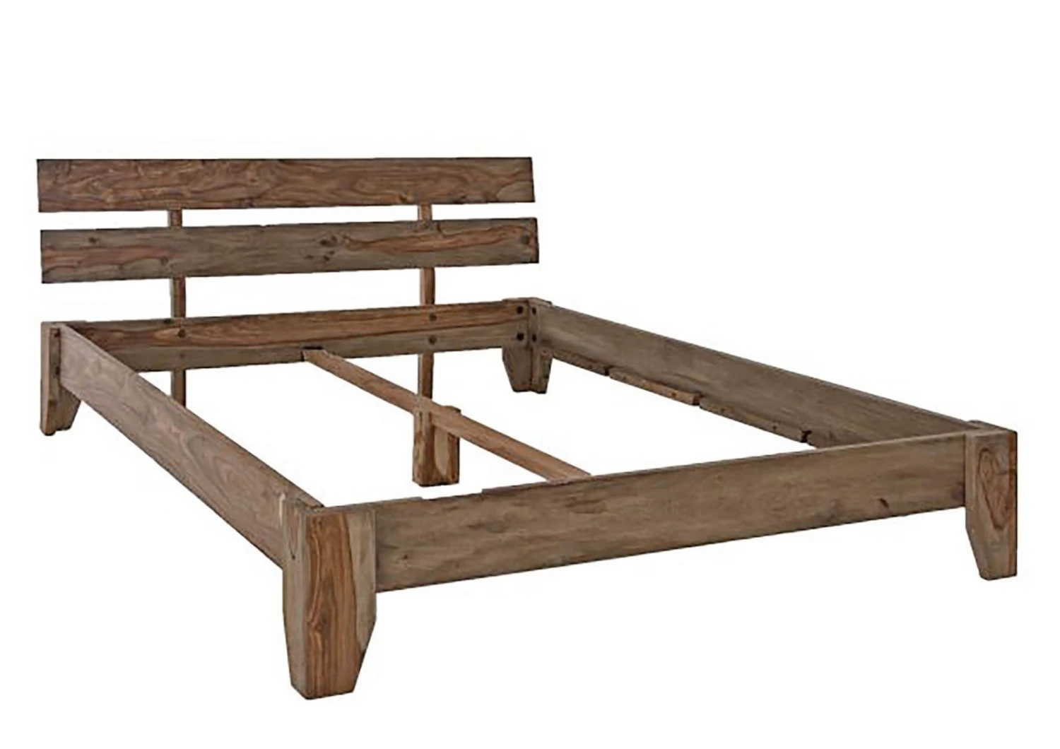 Lit Double 140x200 Palissandre Huilé Gris Taupe NATURE GREY #210 6 Lit Double 140x200 Palissandre Huilé Gris Taupe NATURE GREY #210 – Image 6