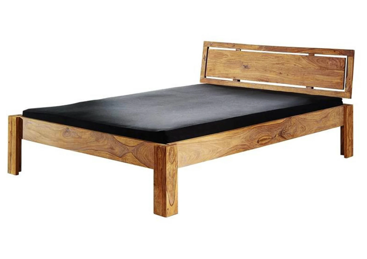 Lit Double 140x200 Palissandre Huilé Brun NATURE BROWN #520 6 Lit Double 140x200 Palissandre Huilé Brun NATURE BROWN #520 – Image 6