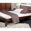 Lit Double 140x200 Acacia Laqué Nougat OXFORD #228