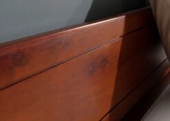 Lit Double 140x200 Acacia Laqué Miel BUENO #023 -Massivmoebel24 09 634 679 0023 4