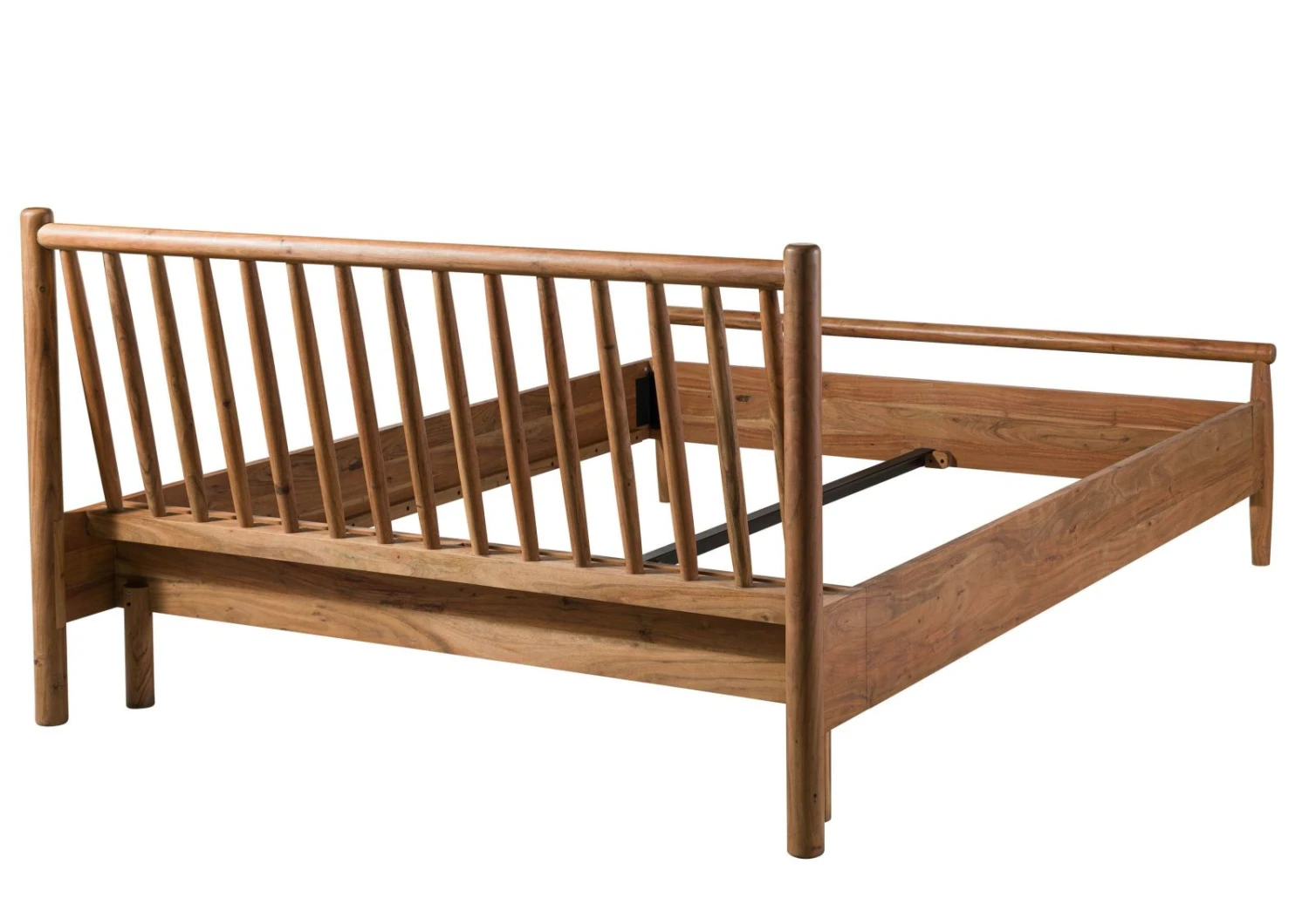 Lit Acacia 160x200 Naturel Laqué KOPENHAGEN #115 8 Lit Acacia 160x200 Naturel Laqué KOPENHAGEN #115 – Image 8